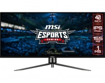Монітор MSI 40" MAG401QR 2xHDMI, DP, USB-C, 2xUSB, Audio, IPS, 3440x1440, 21:9, 155Hz, 1ms, sRGB 118%, AdaptiveSync, HDR400 9S6-3EA54H-012