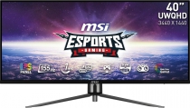 Монітор MSI 40" MAG401QR 2xHDMI, DP, USB-C, 2xUSB, Audio, IPS, 3440x1440, 21:9, 155Hz, 1ms, sRGB 118%, AdaptiveSync, HDR400 9S6-3EA54H-015