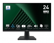 Монітор MSI 23.8" PRO MP245G D-Sub, HDMI, DP, MM, IPS, 100Hz, 1ms, sRGB 102%, AdaptiveSync 9S6-3PC1CM-004