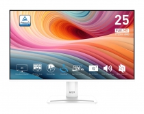 Монітор MSI 24.5" PRO MP251W-E2 D-Sub, HDMI, DP, MM, IPS, 120Hz, sRGB 99%, AdaptiveSync, білий 9S6-3PD4CM-028