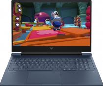 Ноутбук HP Victus 16-r0017ua 16.1" FHD IPS AG, Intel i7-13700H, 32GB, F1024GB, NVD4060-8, DOS, синій A31W9EA