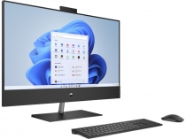 Комп'ютер персональний моноблок HP Pavilion 31.5" UHD IPS, Intel i7-13700T, 16GB, F512GB, NVD3050-4, WiFi, кл+м, DOS, чорний A45E7EA
