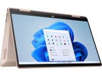 Ноутбук HP Pavilion x360 14-ek2003ua 14" FHD IPS Touch, Intel 5-120U, 16GB, F512GB, UMA, DOS, рожеве золото AQ8P1EA