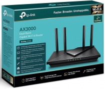 Маршрутизатор TP-LINK ARCHER AX55 AX3000 4xGE LAN 1xGE WAN MU-MIMO OFDMA ARCHER-AX55