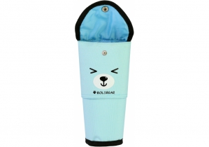 Пенал-підставка на 1 відділення COOLFORSCHOOL B-8695-blue