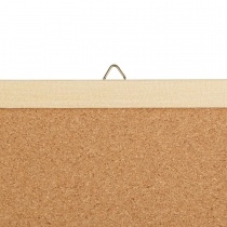 Дошка коркова JOBMAX, 60x90см, дерев'яна рамка Buromax BM.0014