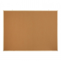 Дошка коркова JOBMAX, 90x120см, дерев'яна рамка Buromax BM.0015