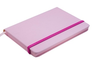 Ежедневник недатированный TOUCH ME, A5, 288 стр. св.-розовый Buromax