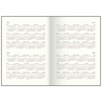 Щоденник датований 2026 CLASSIC, A5, червоний, бумвініл/поролон Buromax BM.21121-05