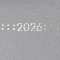 Дневник датированный 2026 CLASSIC, A5, серый, бумвинил/поролон Buromax BM.21121-09