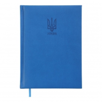 Дневник датированный 2026 HERALDRY, A5, светло-синий, иск.кожа/поролон Buromax BM.21128-02