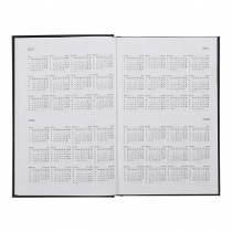 Дневник датированный 2026 SIMPLE, A5, синий, бумвинил Buromax BM.21166-02