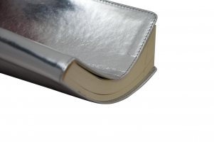Щоденник датований 2019 METALLIC, A5, 336 арк., синій Buromax