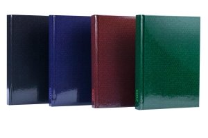Щоденник датований 2019 VELVET, A5, 336 арк., бордовий Buromax
