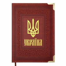 Дневник датированный 2026 STATUT, A5, коричневый, штуч. кожа/поролон Buromax BM.2176-18
