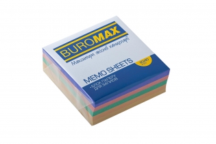 Блок паперу для нотаток "Декор" 80х80х30мм, скл. Buromax BM.2272
