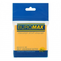 Блок для нотаток NEON 76х76мм, 100арк., асорті Buromax BM.2312-98