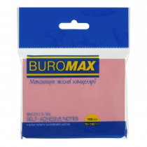 Блок для нотаток 76х102мм, 100арк., асорті Buromax BM.2313-99