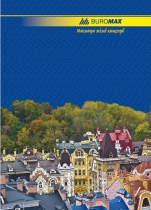 Книга канцелярська 96 арк лін.,оф.(тв. лам. обл), А4 Buromax BM.2401