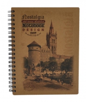 Записна книжка KRAFT В6, 96 арк., біла, мікроперфорація Buromax BM.2478