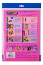 Бумага цветная А4, 80г/м2, NEON, малиновый, 20л. Buromax BM.2721520-29