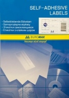 Этикетки с клейким слоем 10шт., 105х57мм (100 листов) Buromax