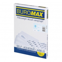 Этикетки с клейким слоем 24шт., 70х37,1мм (100 листов) Buromax BM.2840