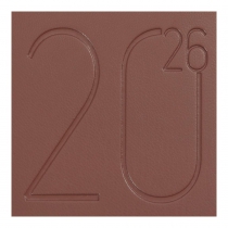 Щотижневик датований 2026 кишеньк. MORANDI STYLE , 85*153, мідний, штуч. шкіра Buromax BM.2897-33