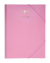 Папка на резинках FAVOURITE, PASTEL, А4, розовая Buromax BM.3954-10