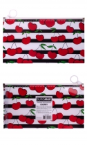 Папка на ZIP, DL, CHERRY, ARABESKI, червона Buromax BM.3964-05