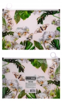 Папка на ZIP (250*170), ORCHID, ARABESKI, біла Buromax BM.3965-12