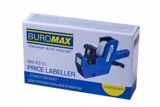 Этикет-пистолет, однострочный Buromax BM.4310
