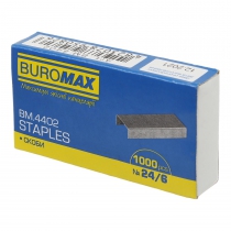 Скоби №24/6, 1000 шт., JOBMAX Buromax BM.4402