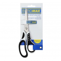 Ножницы офисные,164 мм, черно-белые Buromax BM.4541