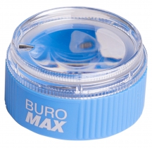 Чинка, пластиковий корпус, з контейнером Buromax BM.4756