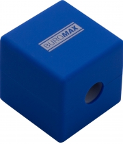 Линейка CUBE, RUBBER TOUCH, 1 отв., контейнер, пласт. корпус, 1 шт. Buromax в блистере BM.4757-1