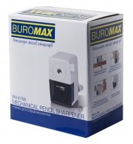 Чинка механiчна на струбцині, велика, синя Buromax BM.4786