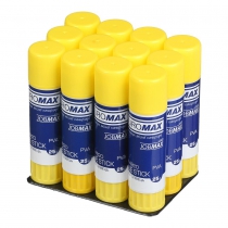 Клей-олiвець, 25 г, PVA, JOBMAX Buromax BM.4920
