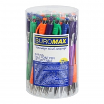 Ручка кулькова автоматична, 0,7 мм Buromax BM.8225