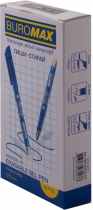 Ручка гелевая "Пиши-Стирай" ERASE SLIM, 0.5 мм, синие чернила Buromax BM.8300-01