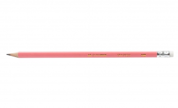 Карандаш графитовый PASTEL, HB, ассорти, с резинкой, туба-20 шт. Buromax BM.8526-20