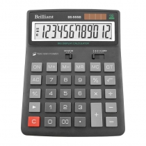 Калькулятор BS-555 12р., 2-живл Brilliant BS-555