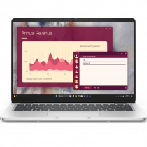 Ноутбук Dell Pro 14 14" FHD+ IPS AG, Intel U7-255U, 32GB, F512GB, UMA, Lin, серебристый BTO108PC14250UA_UBU