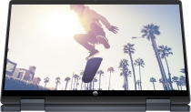 Ноутбук HP Pavilion x360 14-ek2006ua 14" FHD IPS Touch, Intel 3-100U, 8GB, F512GB, UMA, DOS, синий BV5S3EA