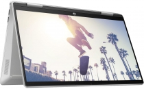 Ноутбук HP Pavilion x360 14-ek2007ua 14" FHD IPS Touch, Intel 3-100U, 8GB, F512GB, UMA, DOS, сріблястий BV5S4EA