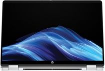 Ноутбук HP OmniBook 5 Flip x360 14" 2K IPS Touch, Intel 3-100U, 8GB, F512GB, UMA, DOS, сріблястий BV6A1EA