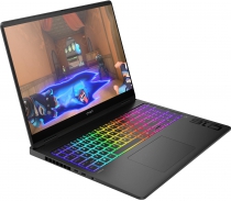 Ноутбук HP OMEN 16-ah0042ua 16" 2.5K OLED, Intel U9-275HX, 64GB, F2048GB, NVD5090-24, DOS, черный BV8Y4EA