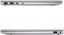 Ноутбук HP 14-hc0004ua 14" FHD IPS AG, Intel U5-225U, 16GB, F512GB, UMA, DOS, серебристый C3UL9EA