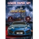Набір кольорового паперу "CFS", А4 16арк., 8 кол., 45 г/м2 COOLFORSCHOOL CF05280-02