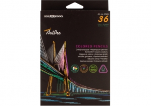 Олівці кольорові професійні "Art Pro", 36 кольорів, трикутні COOLFORSCHOOL CF15161